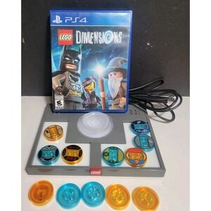 LEGO® Dimensions Playstation 4 PS4 Starter Pack 71171 Lot + 12 Toy Mixed Tags